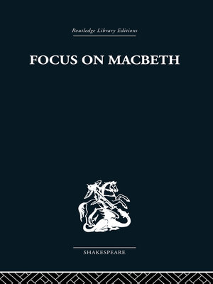 cover image of Focus on Macbeth